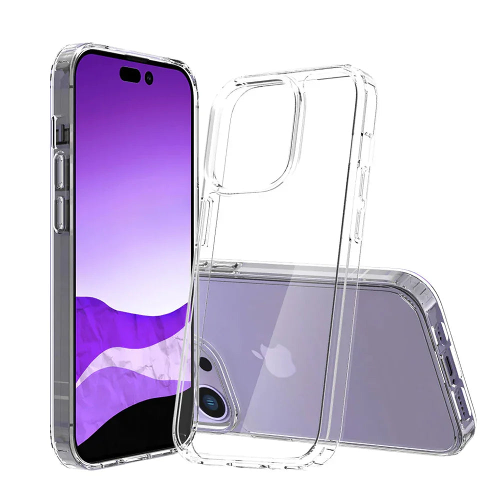 Armor-X AHN Shockproof Protective Case For iPhone 14 Pro - Clear - Tashqila Armor-X AHN Shockproof Protective Case For iPhone 14 Pro - Clear - Tashqila